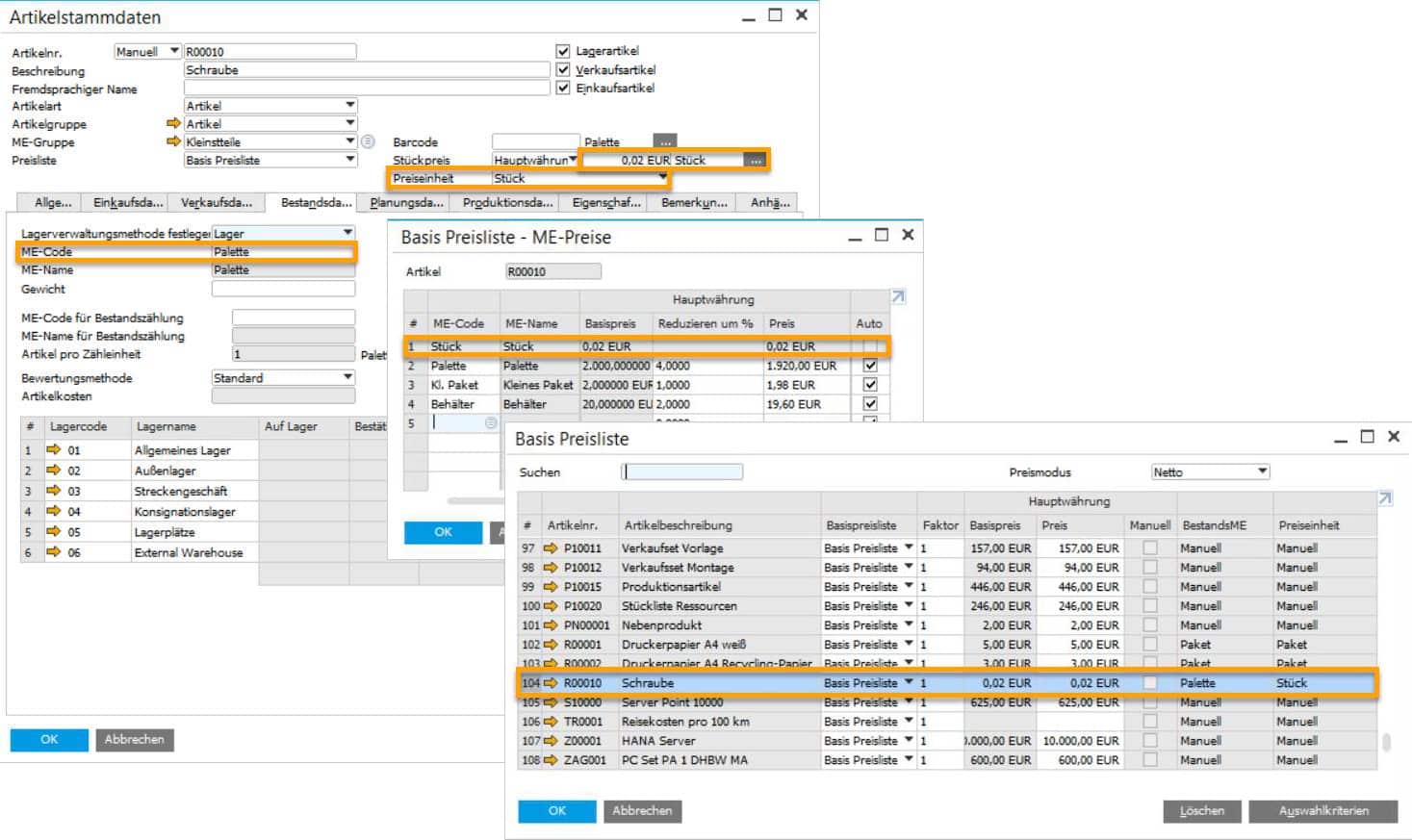 SAP Business One Version 9.3 - Einkauf-Verkauf-Service - Preislisten I