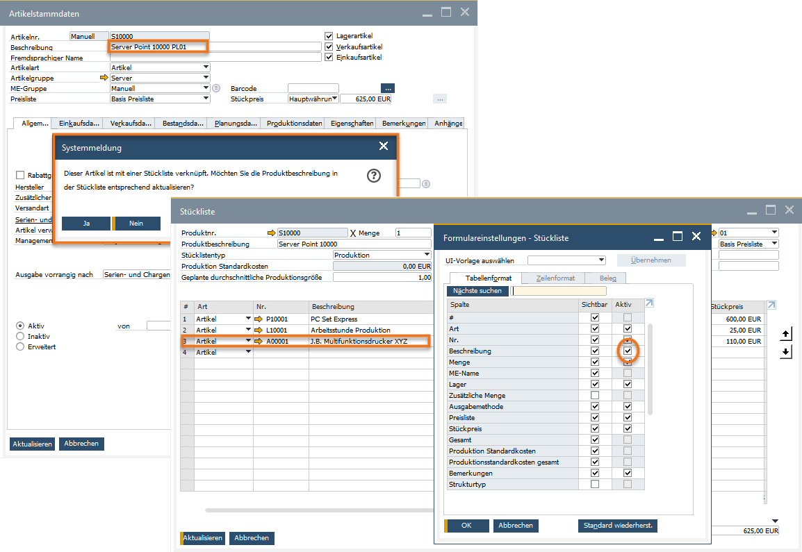 SAP-Business-One-Version-10.0-Produktion-Update-der-Artikelbeschreibung-auch-in-der-Stückliste_PL01